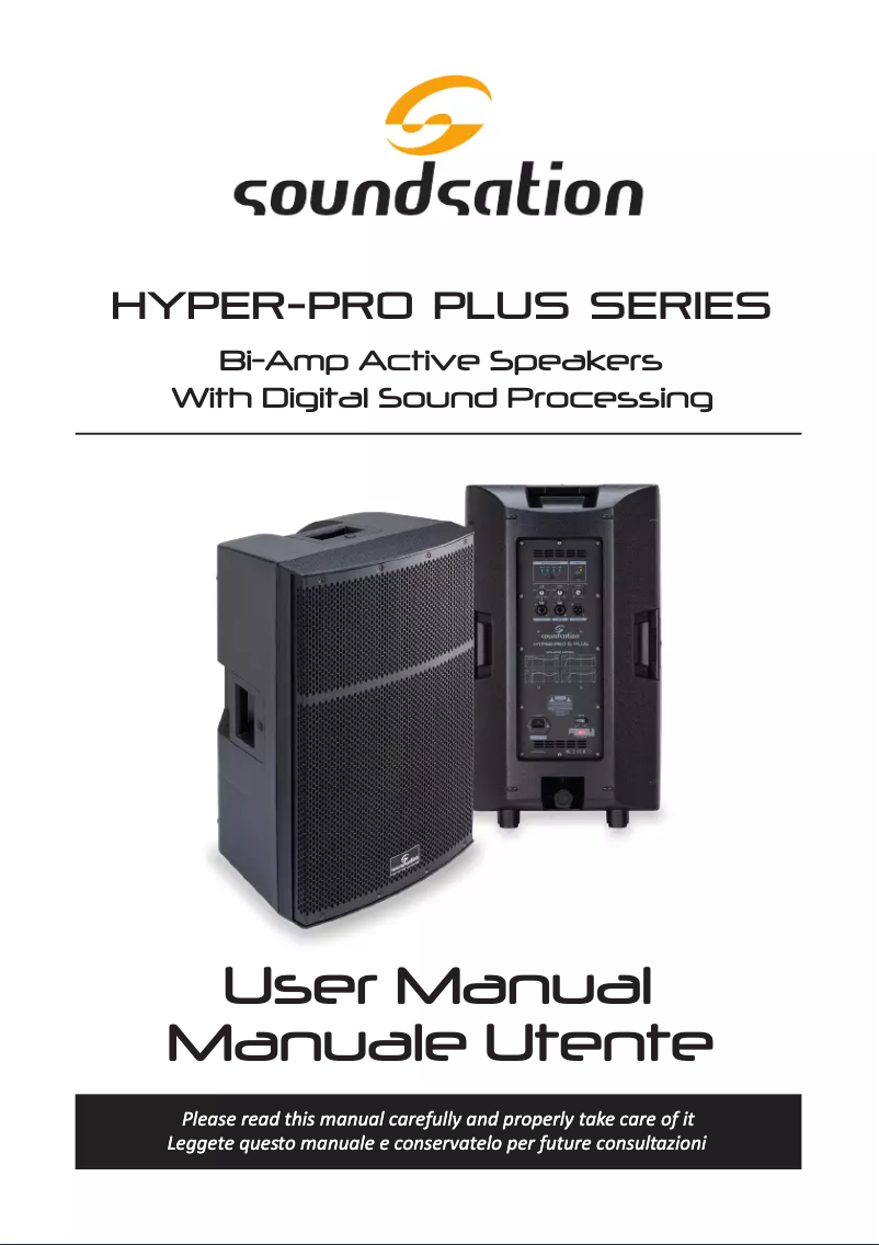 Page n°1 - Manuel utilisateur Soundsation Hyper-Pro 12 Plus