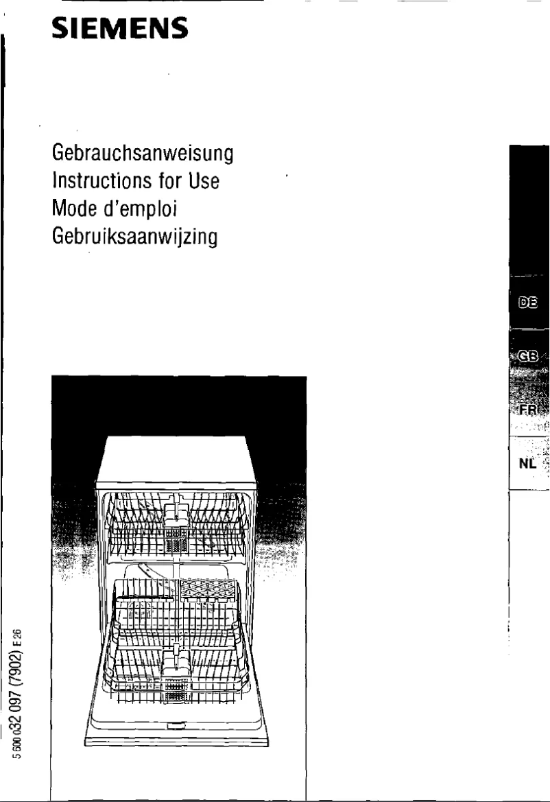 Page n°1 - Manuel utilisateur Siemens SE56290