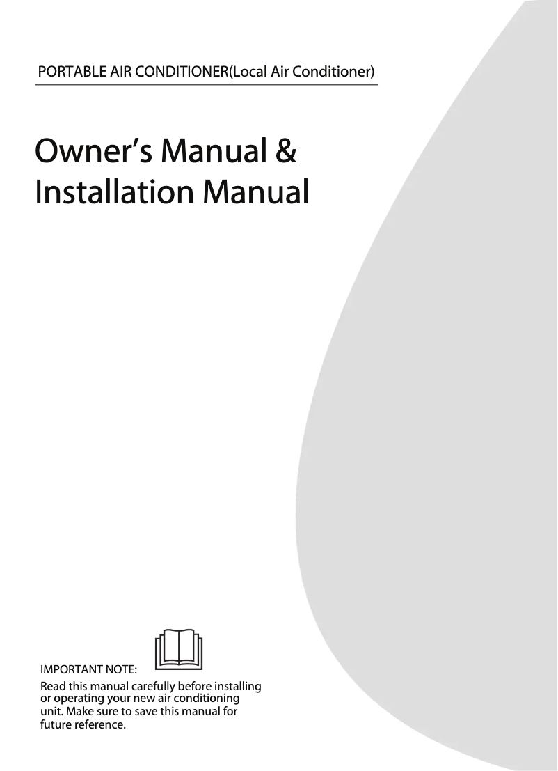 Page 1 de la notice Manuel utilisateur Midea MPPFB-12CRN1