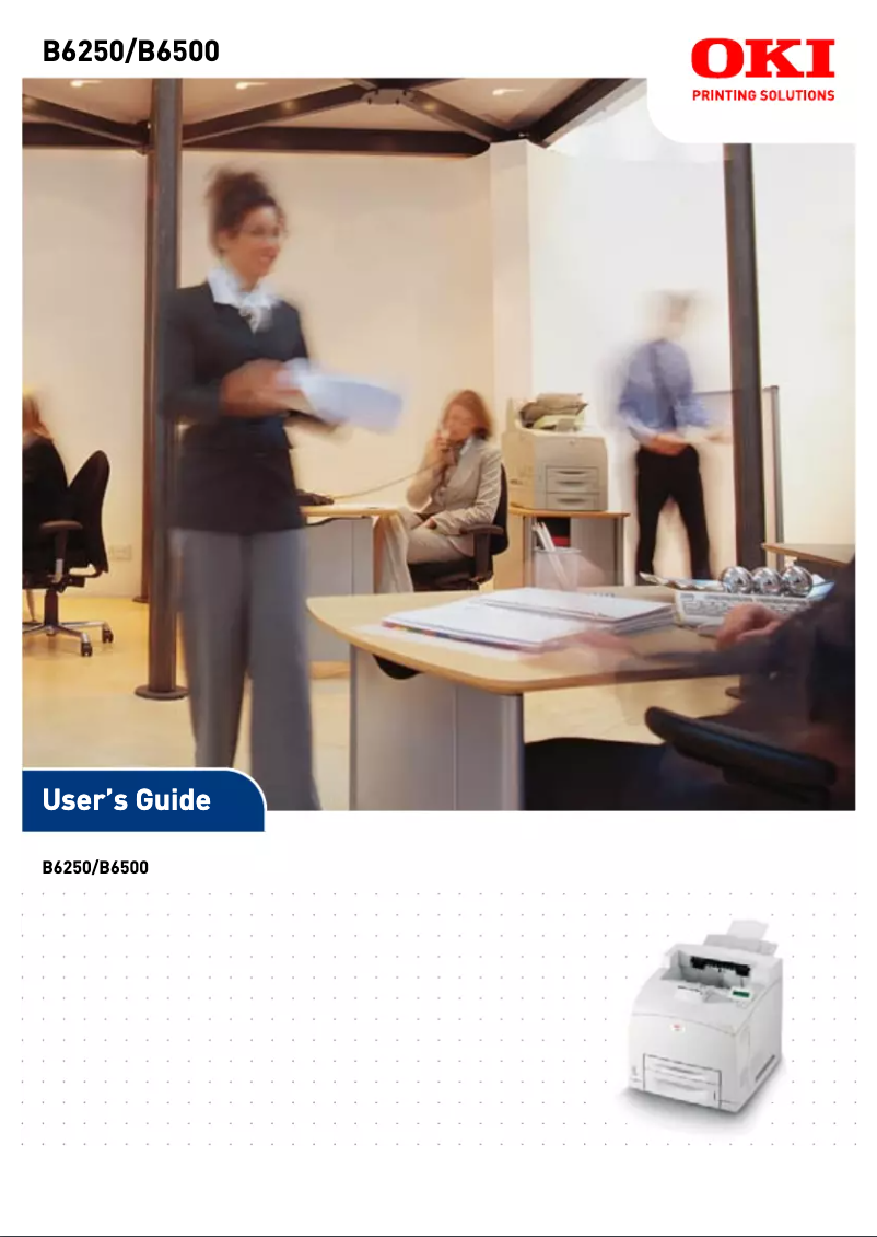 Page 1 de la notice Manuel utilisateur OKI B6500DN