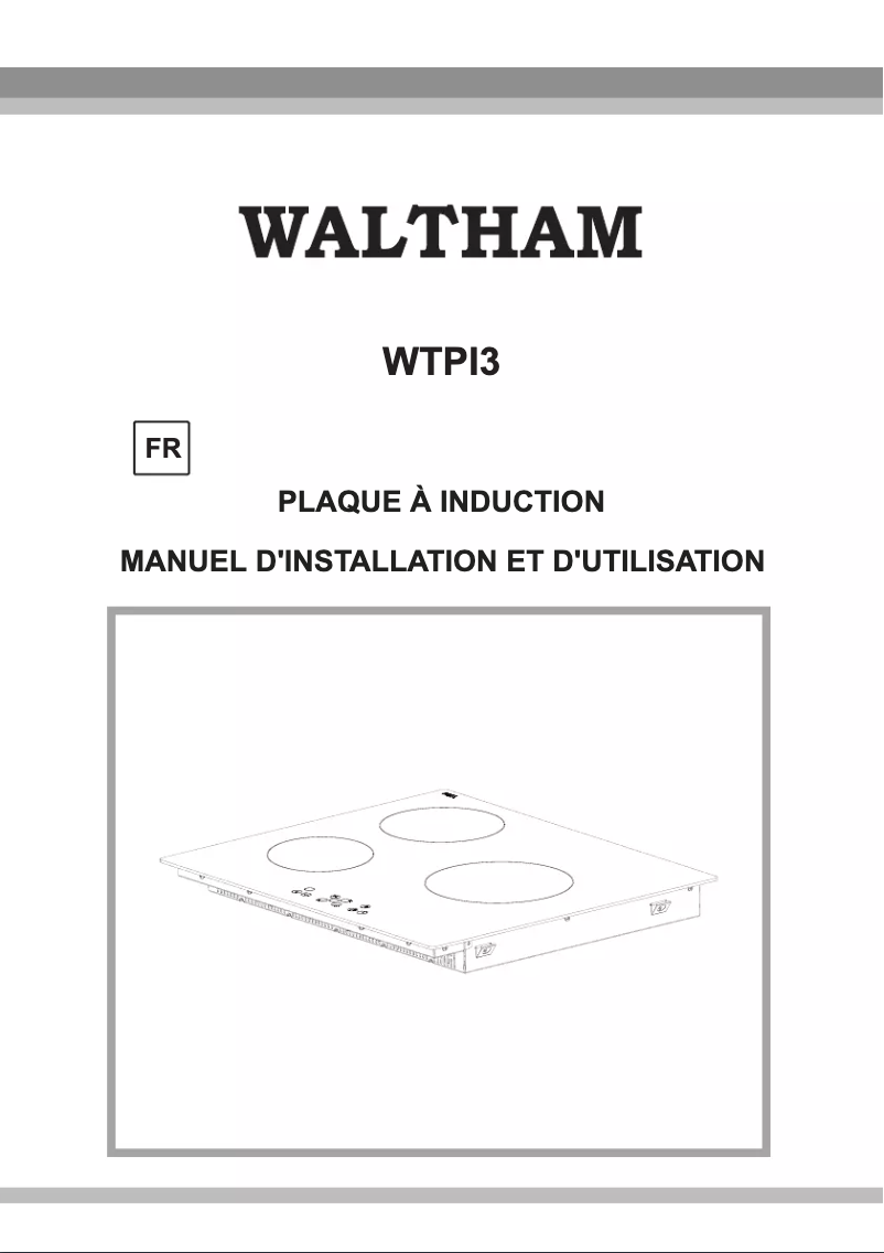 Image de la première page du manuel de l'appareil WTPI3