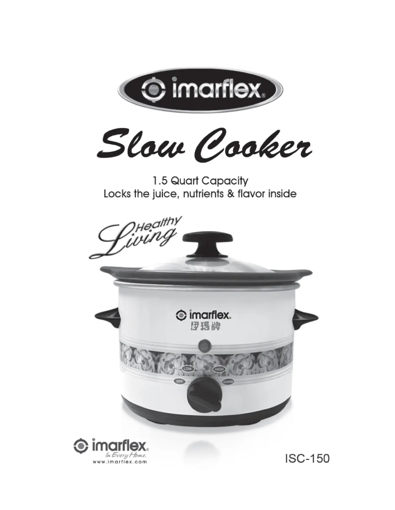 Page 1 de la notice Manuel utilisateur Imarflex ISC-150