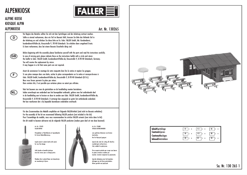 Page n°1 - Manuel utilisateur Piko 130265