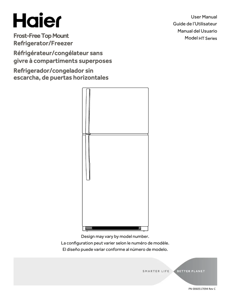 Page 1 de la notice Manuel utilisateur Haier HT18TS32SW