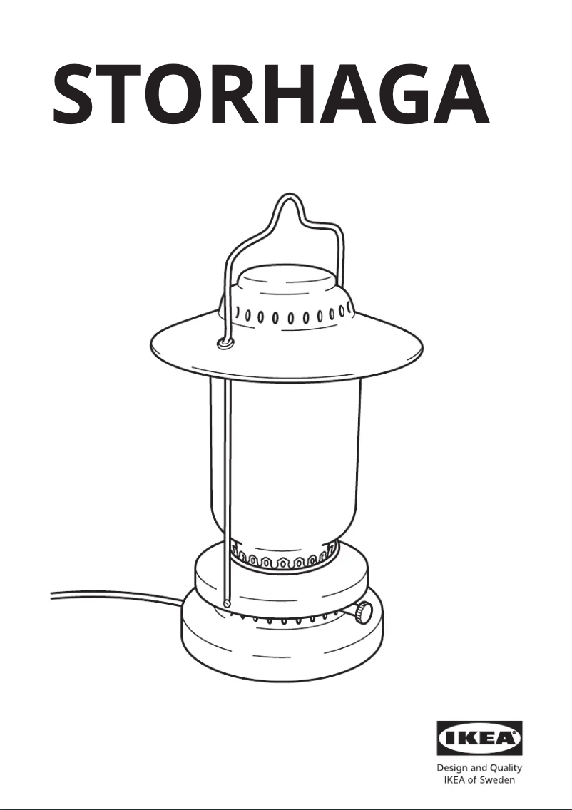 Image de la première page du manuel de l'appareil STORHAGA 403.944.39