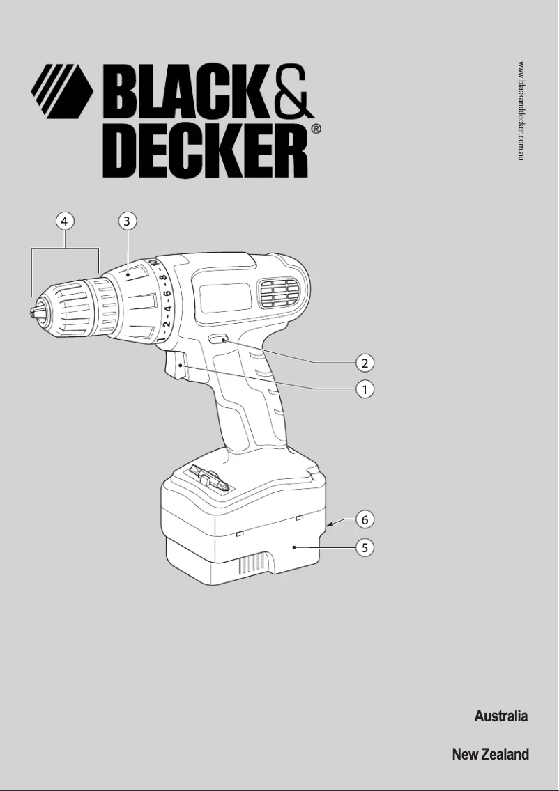 Page 1 de la notice Manuel utilisateur Black & Decker EPC14K2