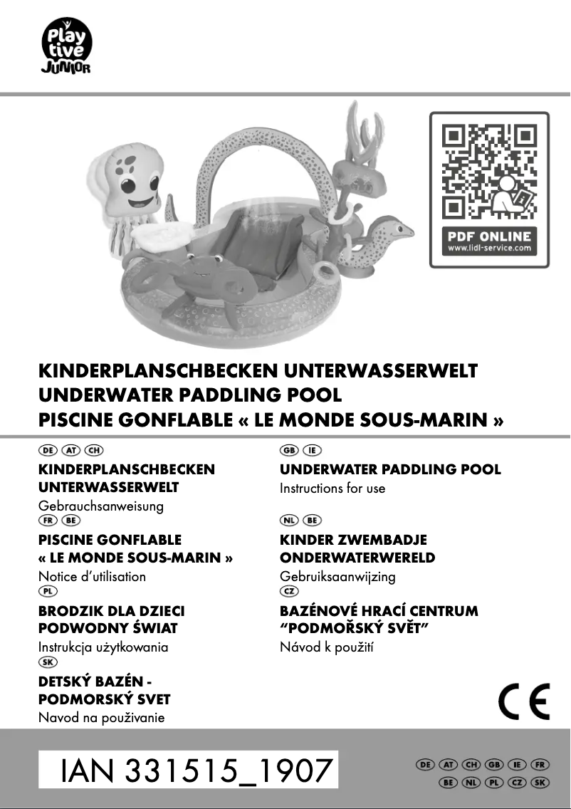 Imagen de la primera página del manual del dispositivo IAN 331515