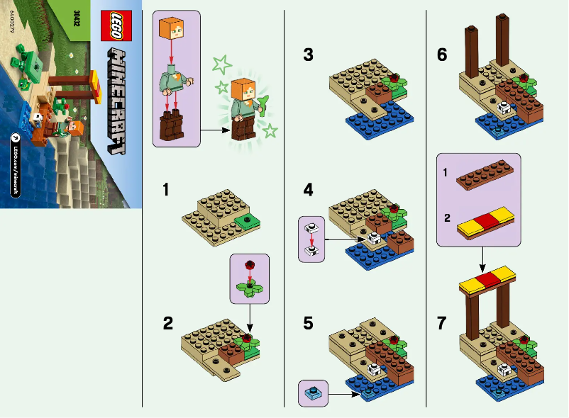 Image de la première page du manuel de l'appareil Minecraft 30432