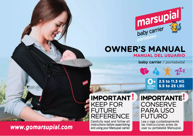 Page n°1 - Manuel utilisateur Marsupial Baby Carrier
