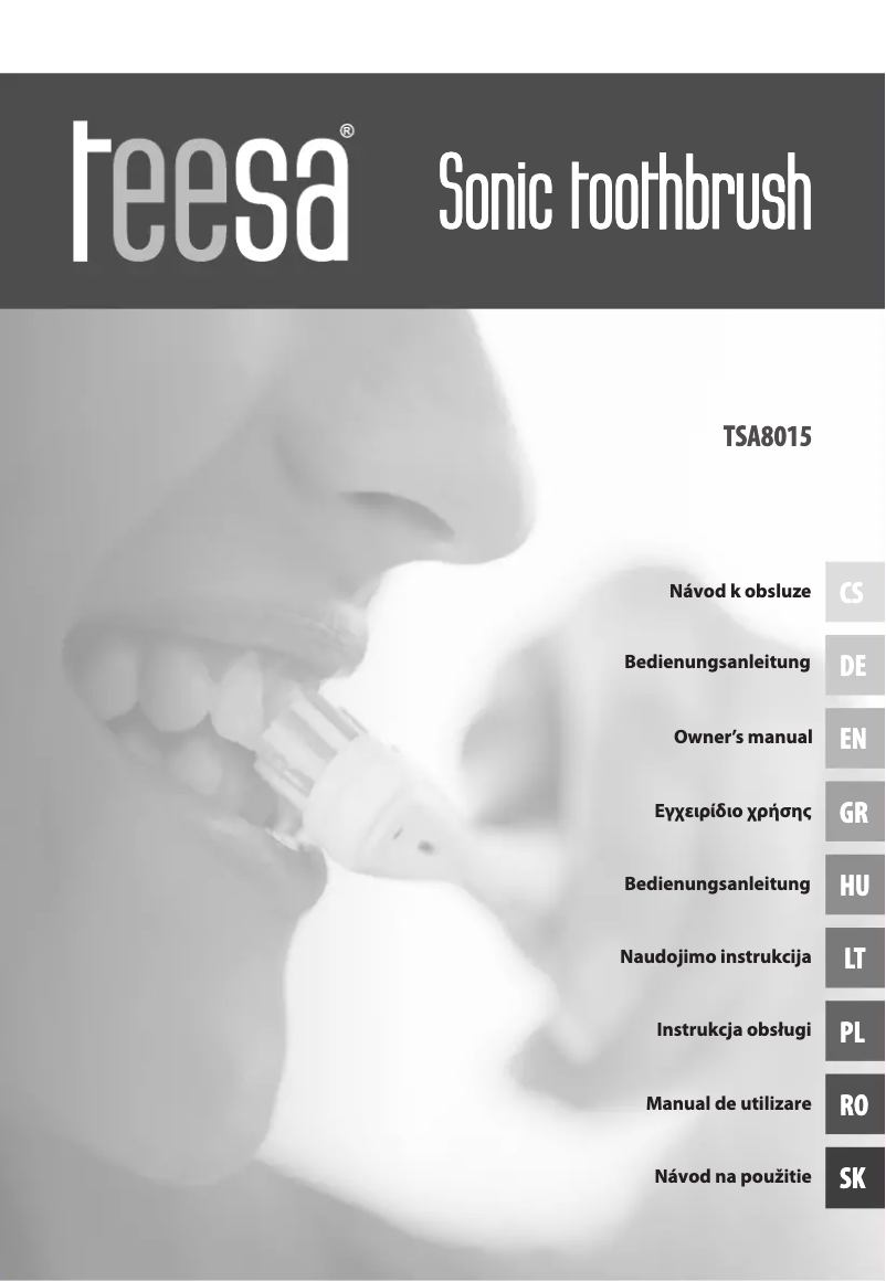 Image de la première page du manuel de l'appareil TSA8015