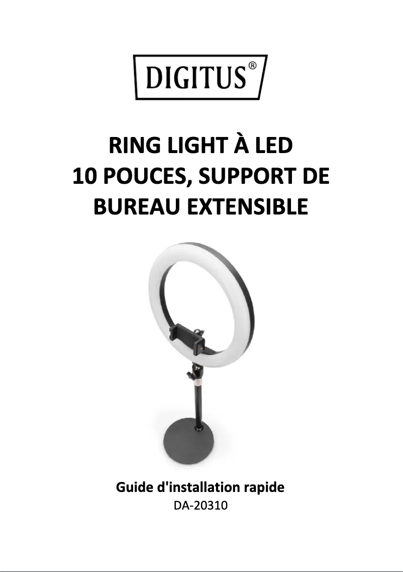 Page n°1 - Manuel utilisateur Digitus DA-20310