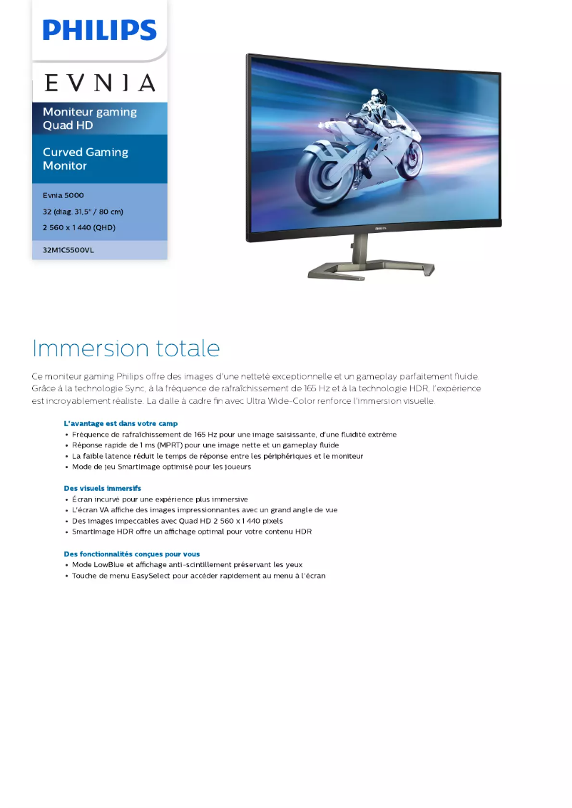 First page image of the manual for 32M1C5500VL