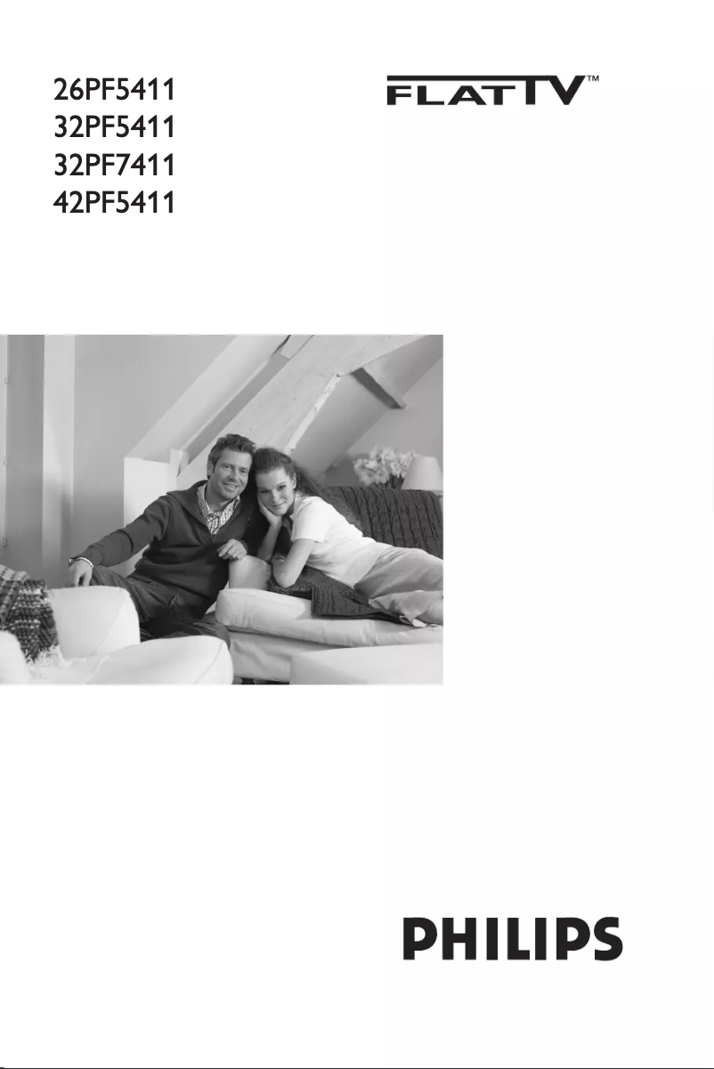 Página 1 del manual Manual de usuario Philips 32PF5411