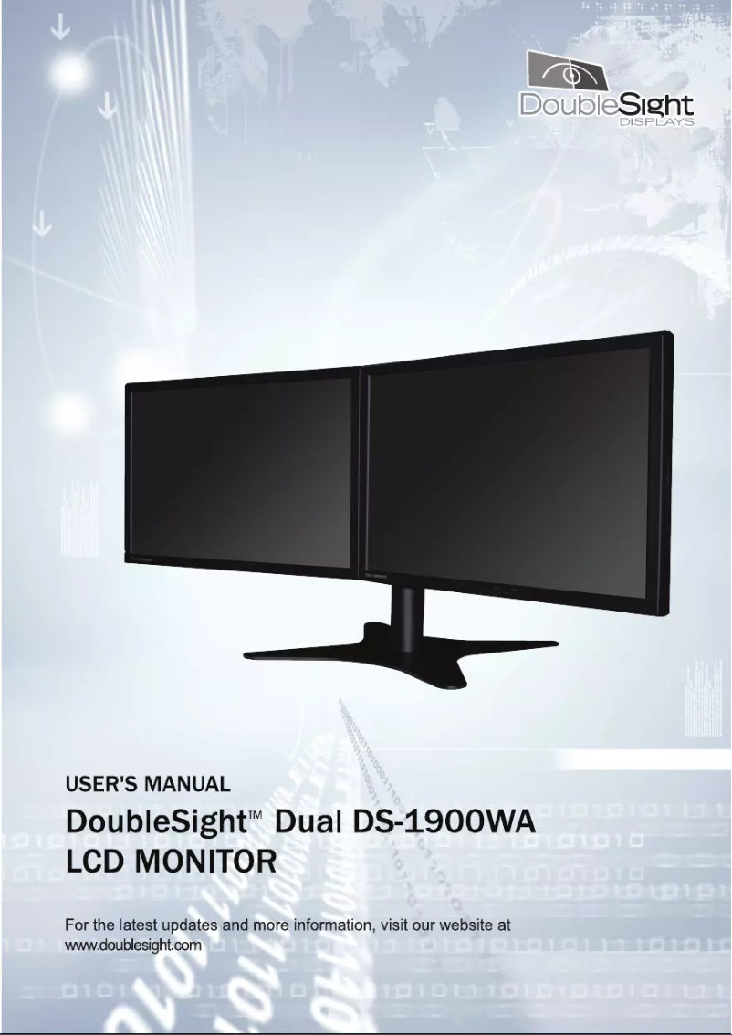 Page n°1 - Manuel utilisateur DoubleSight DS-1900WA