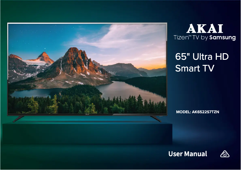 Page 1 de la notice Manuel utilisateur AKAI AK6522S7TZN