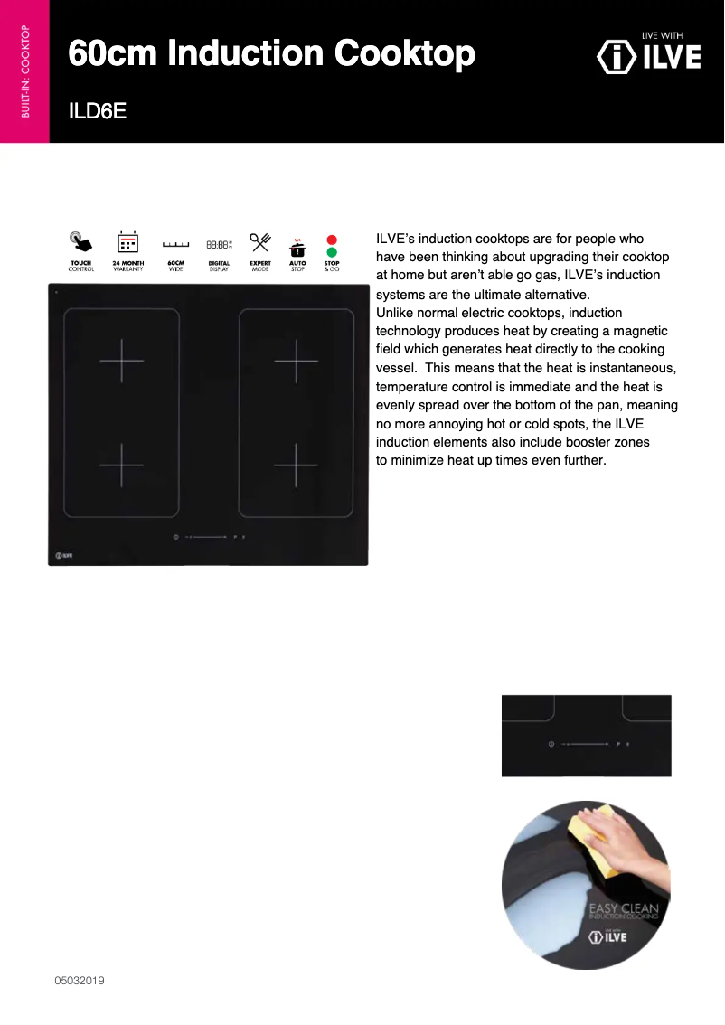 Image de la première page du manuel de l'appareil ILD6E