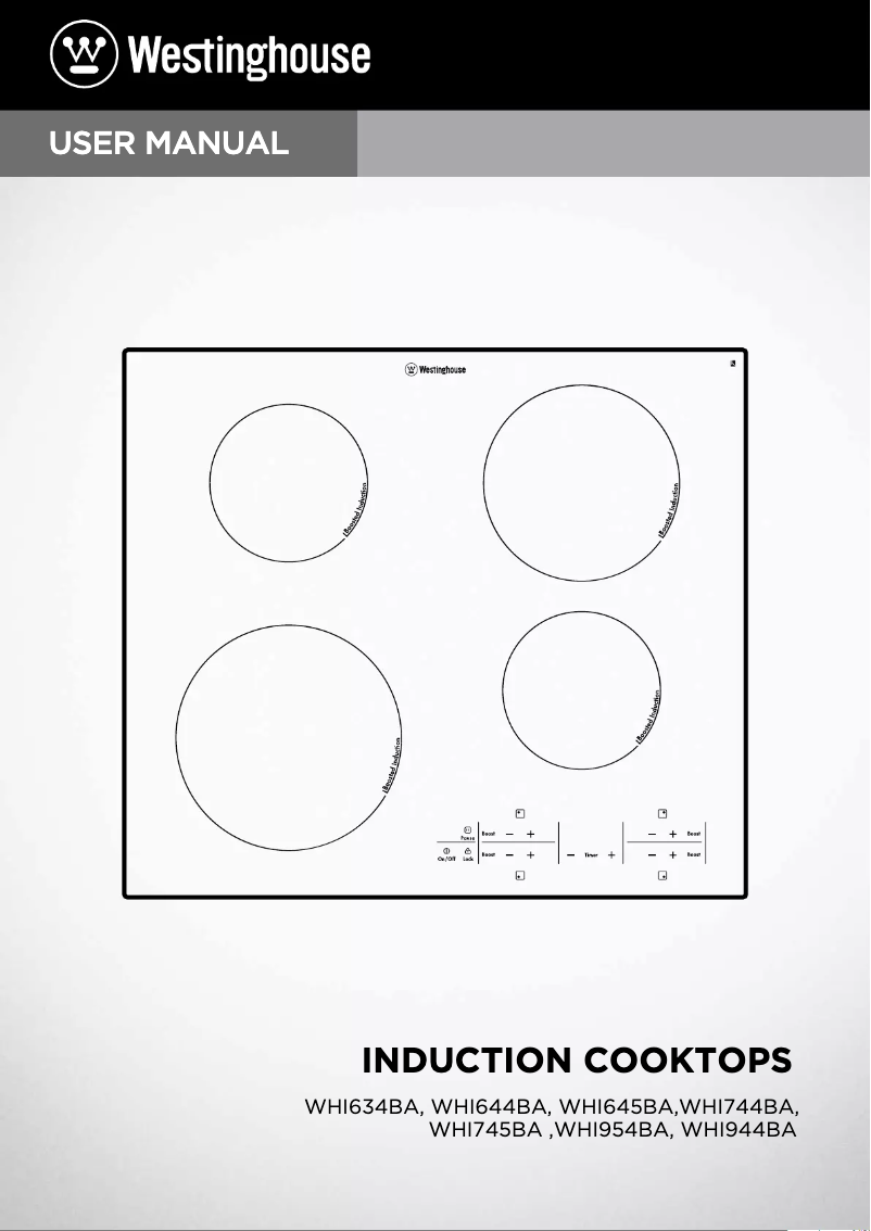 Image de la première page du manuel de l'appareil WHI944BA