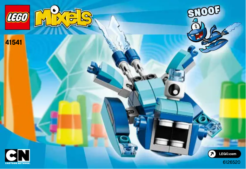 Page n°1 - Manuel utilisateur Lego Mixels 41541