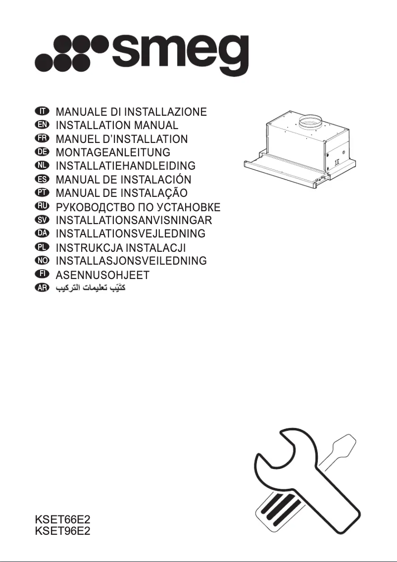 Page 1 de la notice Manuel utilisateur Smeg KSET96E2