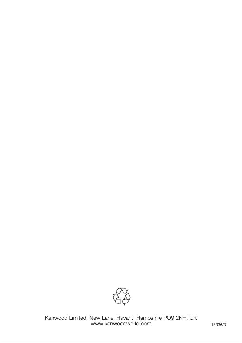 Page 1 de la notice Manuel utilisateur Kenwood kMix BLX65