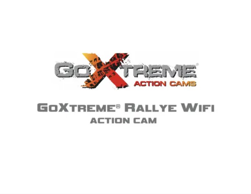 Página 1 del manual Manual de usuario GoXtreme Rallye Wifi