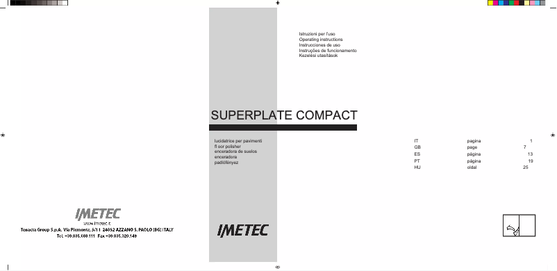 Imagen de la primera página del manual del dispositivo 8020