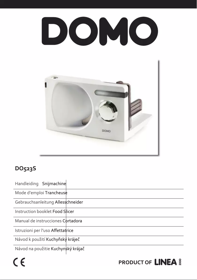 Page n°1 - Manuel utilisateur Domo DO523S