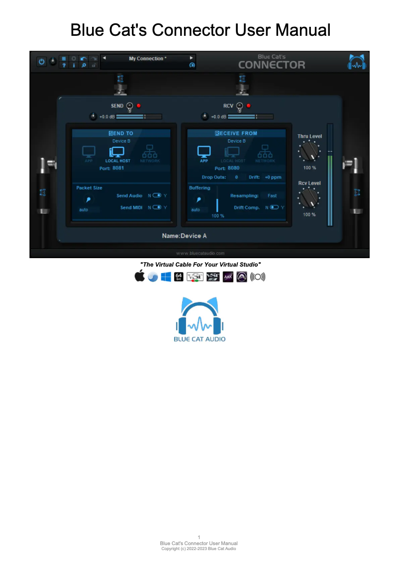 Image de la première page du manuel de l'appareil Connector