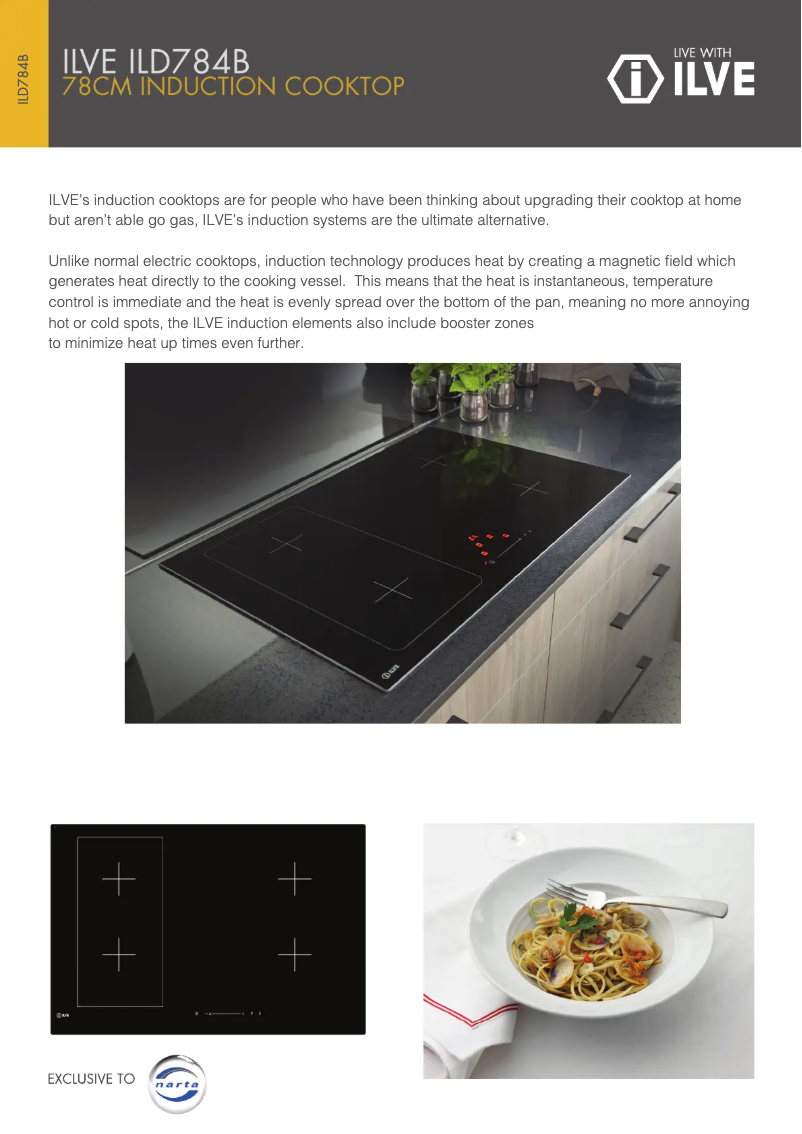 Image de la première page du manuel de l'appareil ILD784B