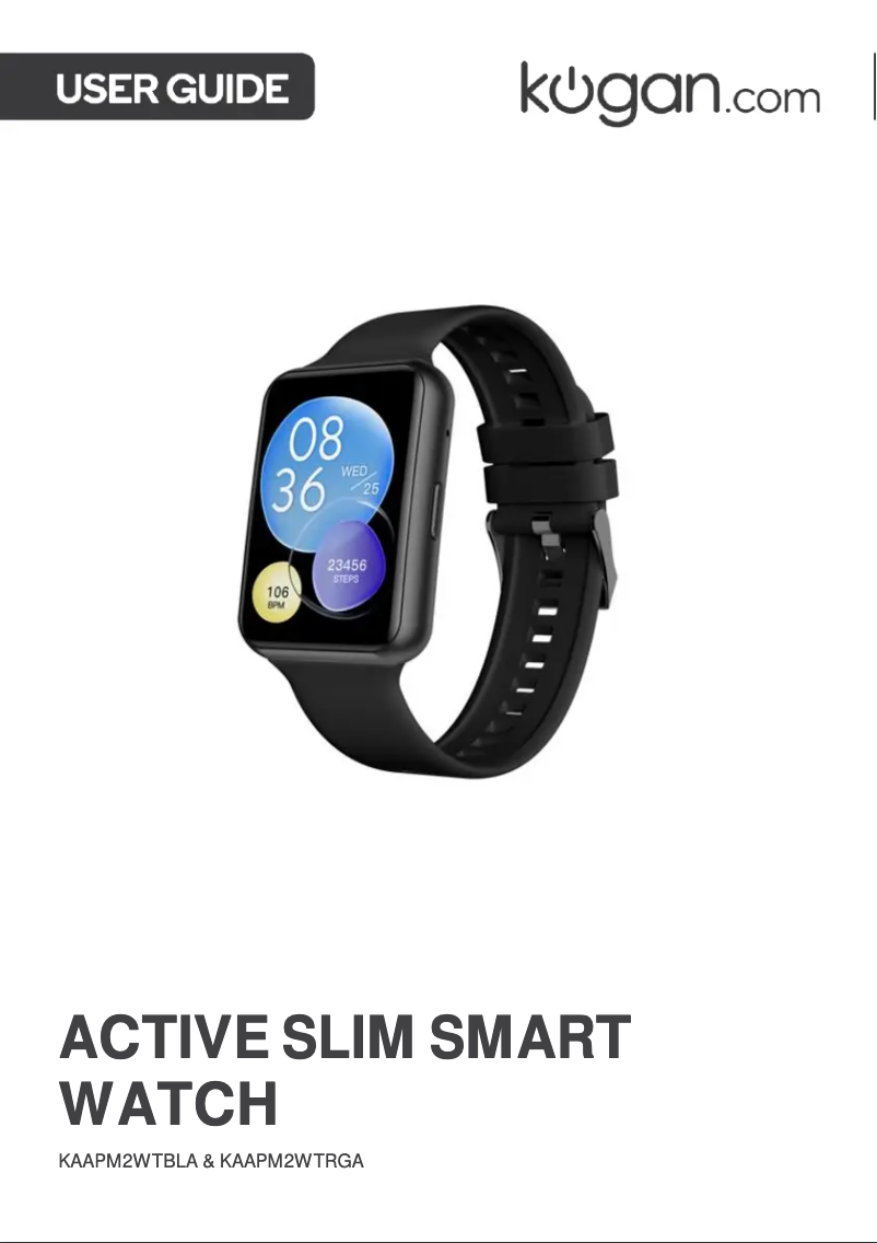 Image de la première page du manuel de l'appareil KAAPM2WTBLA