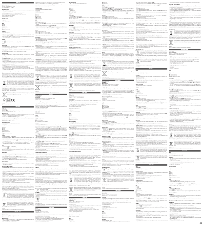 Page 1 de la notice Manuel utilisateur Hendi 582046