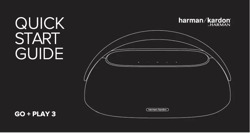 Image de la première page du manuel de l'appareil Go + Play 3