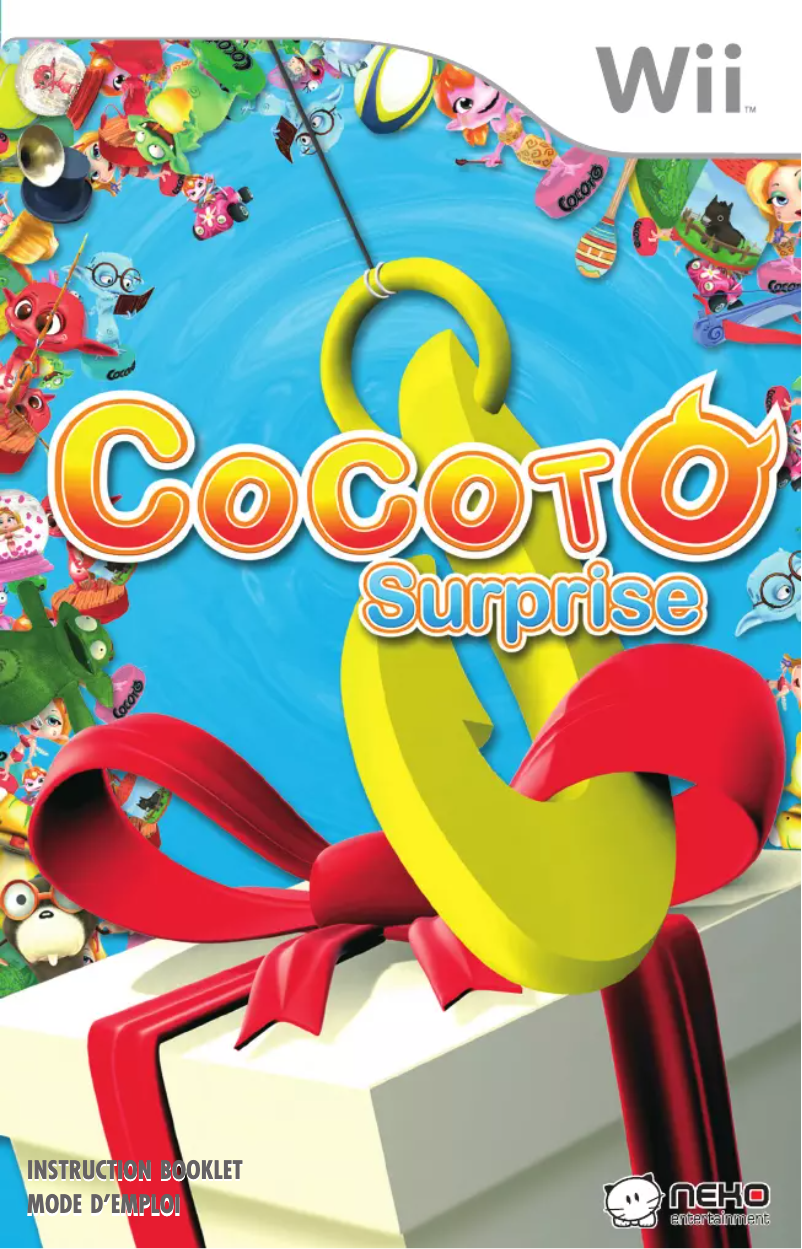 Image de la première page du manuel de l'appareil Cocoto: Surprise (Wii)