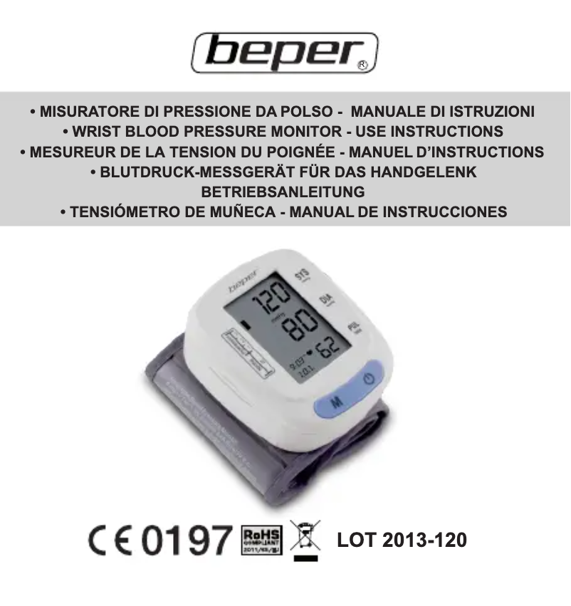 Image de la première page du manuel de l'appareil 40.121