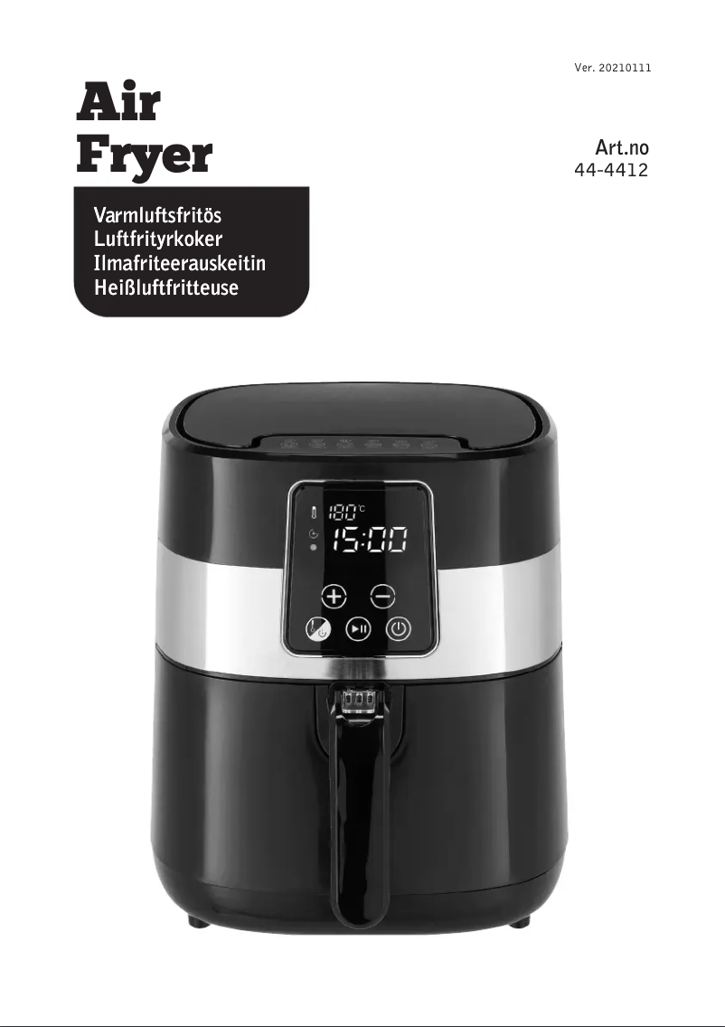 Image de la première page du manuel de l'appareil 44-4412