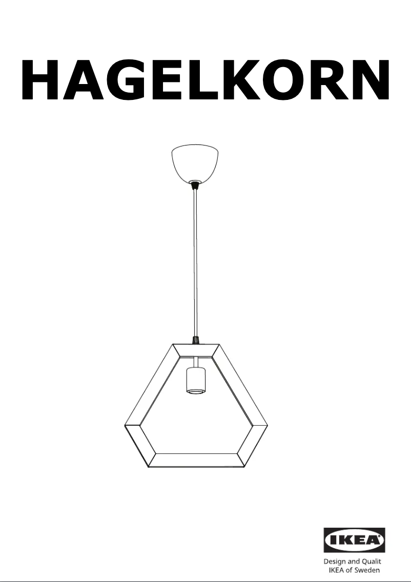 Imagen de la primera página del manual del dispositivo HAGELKORN 905.005.31