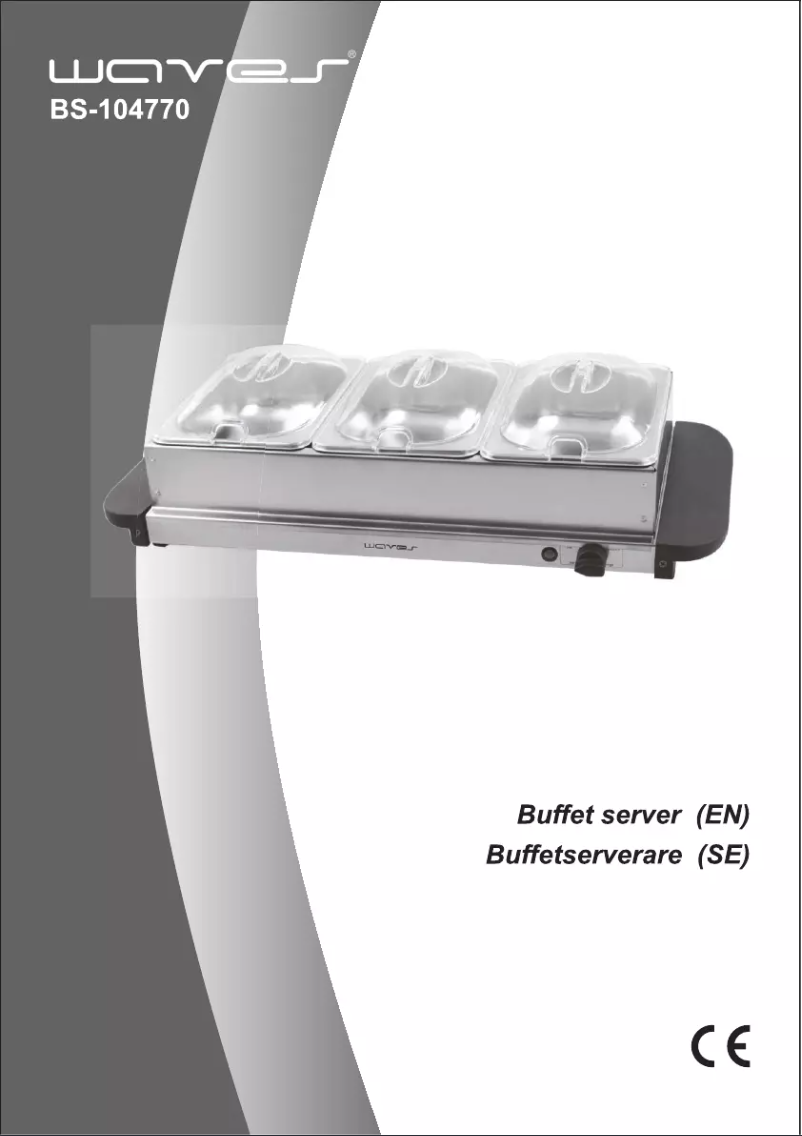 Page n°1 - Manuel utilisateur Waves BS-104770