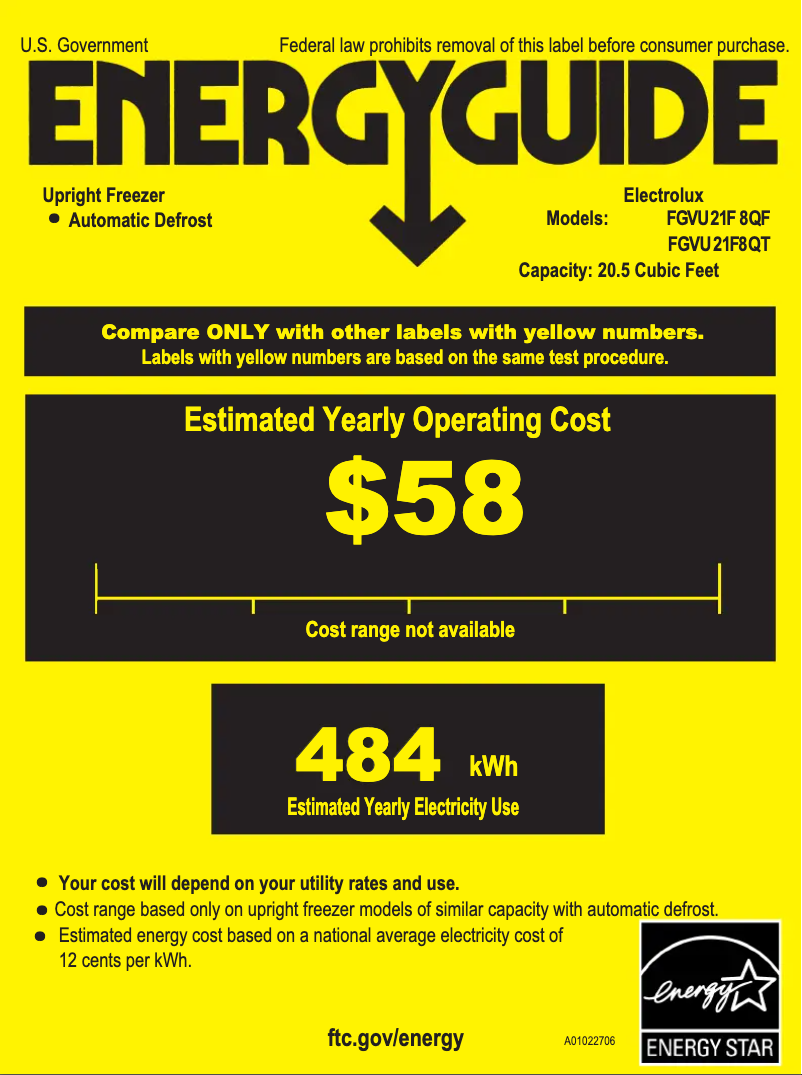 Image de la première page du manuel de l'appareil FGVU21F8Q