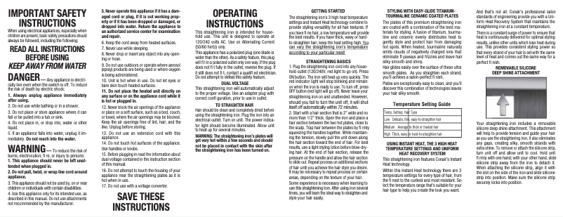 Image de la première page du manuel de l'appareil CS64