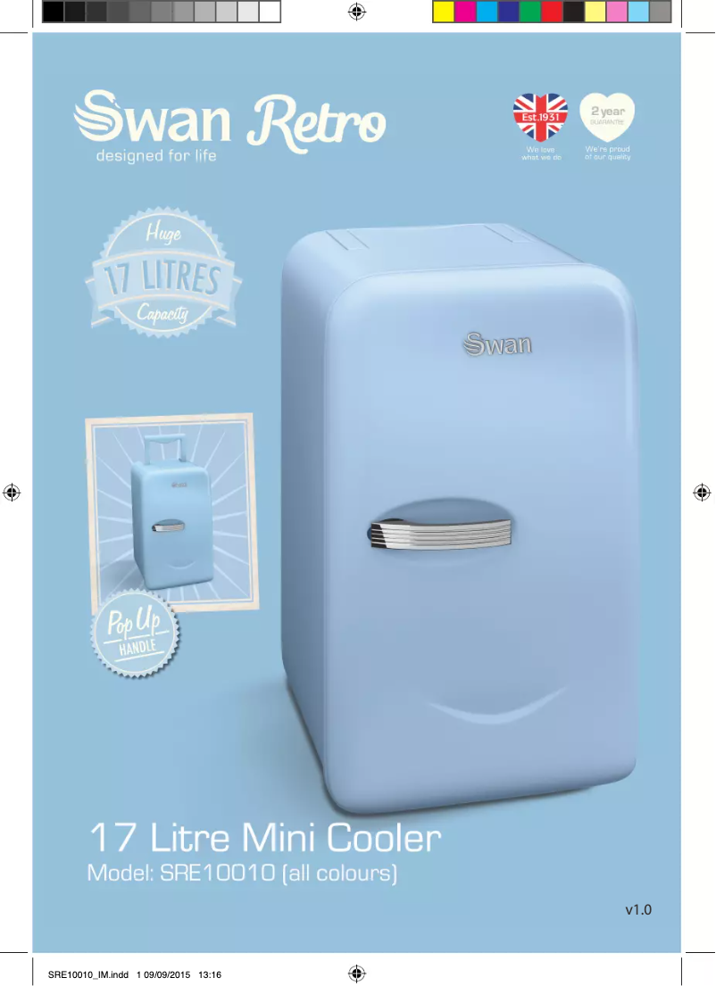 Page n°1 - Manuel utilisateur Swan Retro SRE10010