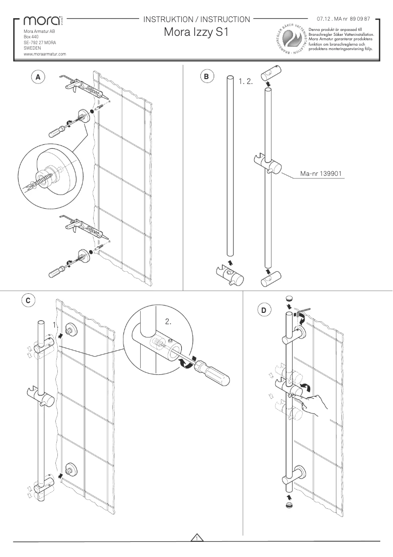 Página 1 del manual Manual de usuario Mora Izzy S1