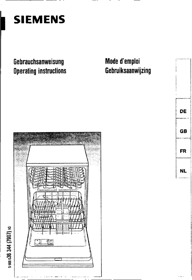Page n°1 - Manuel utilisateur Siemens SE53530