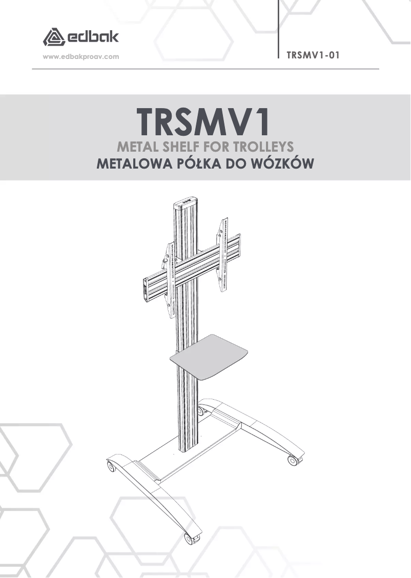 Page 1 de la notice Manuel utilisateur Edbak TRSMV1