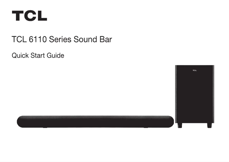 Image de la première page du manuel de l'appareil Alto 6+ TS6110
