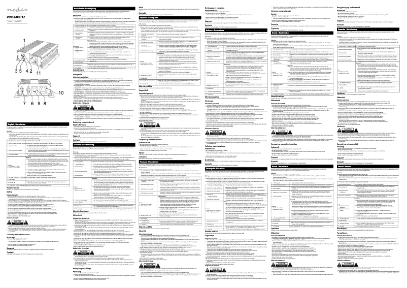 Image de la première page du manuel de l'appareil PIMS600C12