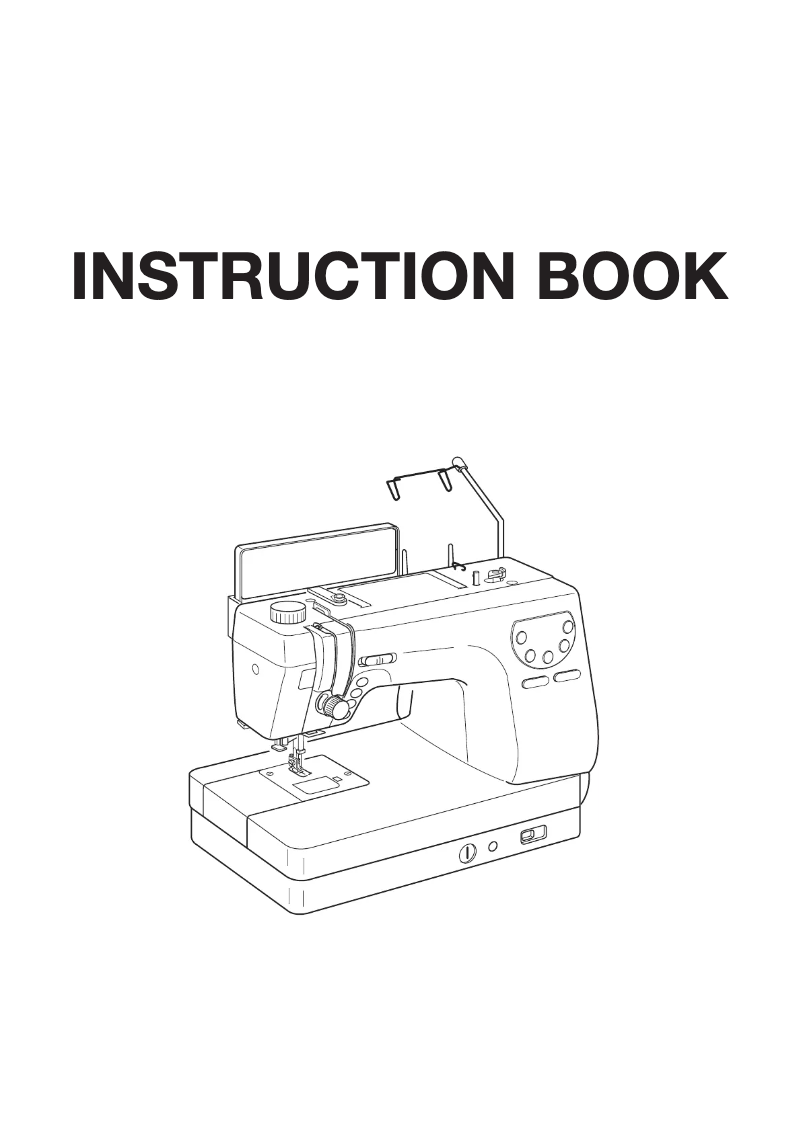 Page n°1 - Manuel utilisateur Janome Memory Craft 6300