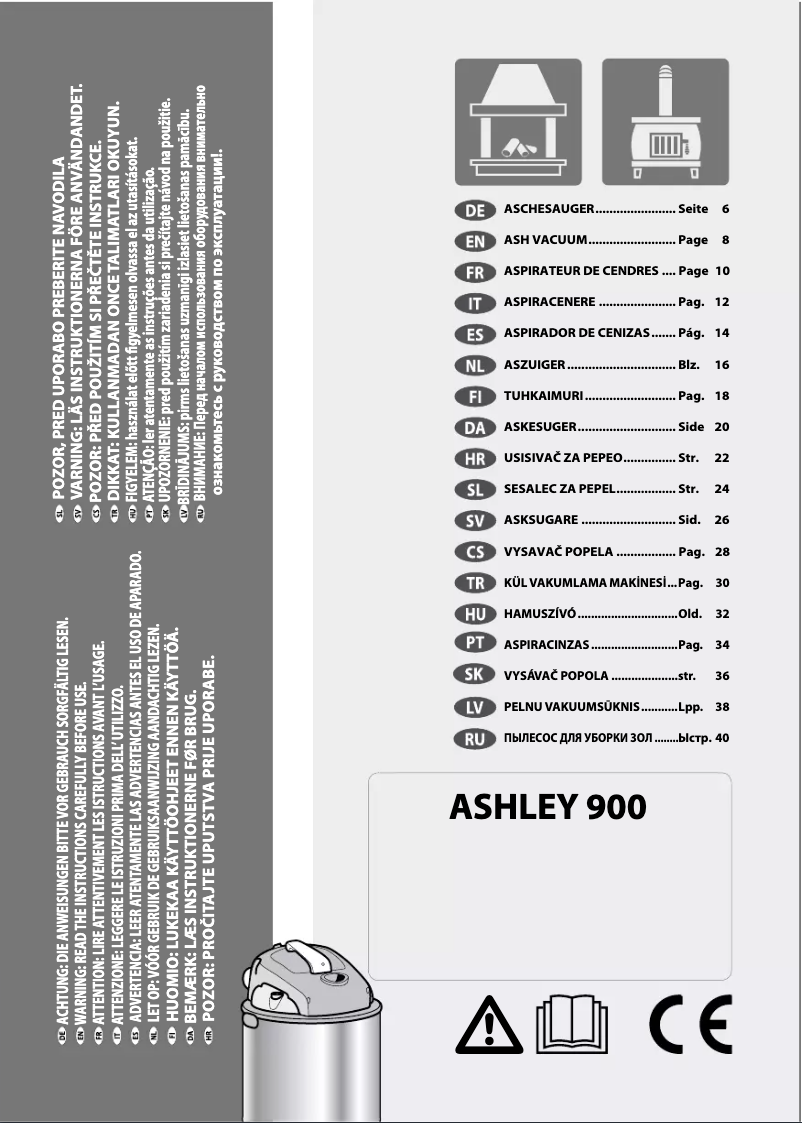 Page 1 de la notice Manuel utilisateur Lavorwash Ashley 900