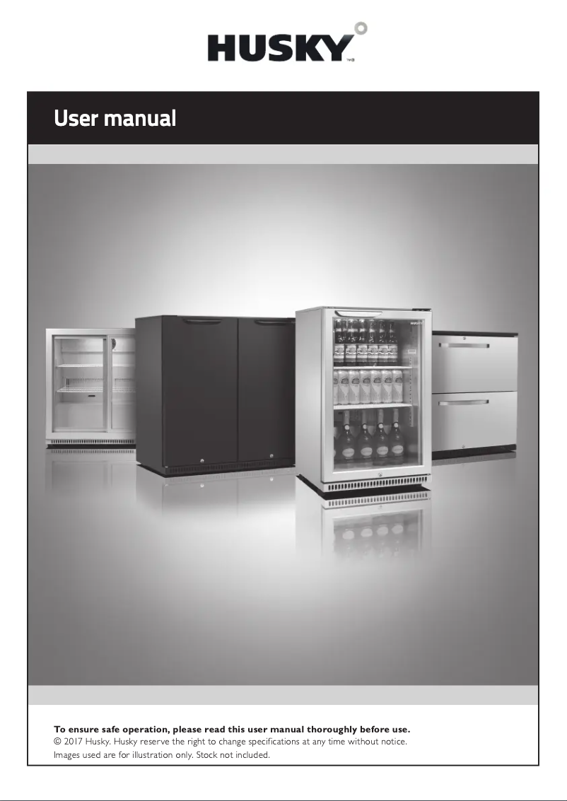 Page 1 de la notice Manuel utilisateur Husky HUS-C1-840-BLK