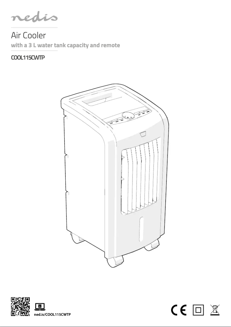 Page n°1 - Manuel utilisateur Nedis COOL115CWTP