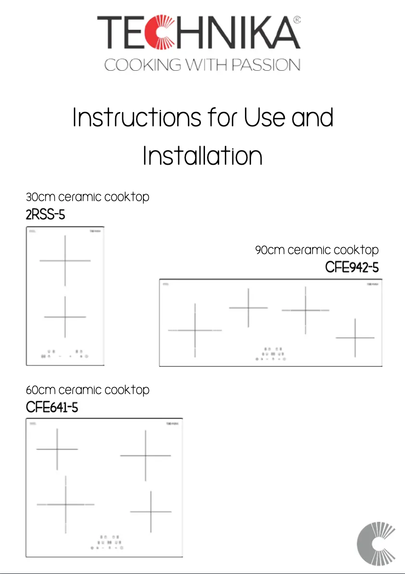 Image de la première page du manuel de l'appareil CFE942-5